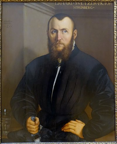 The Painter Erhard Schwetzer from Nuremberg by Georg Pencz